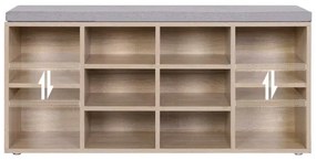 Botník VOREN hnedá/šedá