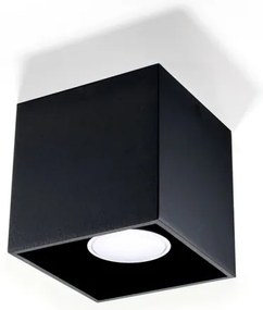 Sollux SL.0022 - Bodové svietidlo QUAD 1 1xGU10/10W/230V čierna