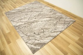 Koberec Aqua Marble 19 mramor sivý