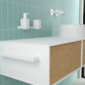Nimco Držiak na uteráky, 46 cm MAYA biela - MAB 29046-05