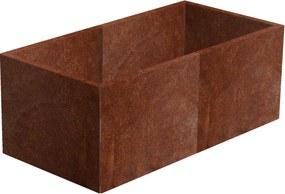 Alto Vyvýšený záhon 69 x 136 x 52 cm, corten CORGARDEN 1010