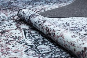 Koberec ANTIKA Ancret Washedstone ornament sivý