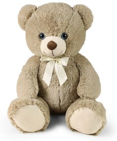 Rappa Veľký plyšový medveď Harvey cappuccino s visačkou, 78 cm