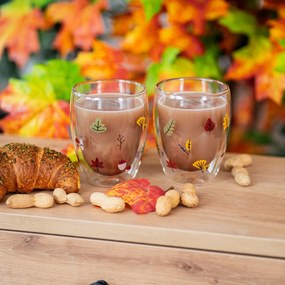 4Home Termo pohár Autumn Hot&Cool 350 ml, 2 ks