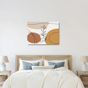 Sklenený obraz - Boho Shapes (70x50 cm)