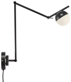 Nordlux - Nástenná lampa CONTINA 1xG9/5W/230V čierna
