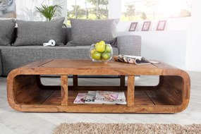 Konferenčný stolík Curved II 100cm Sheesham