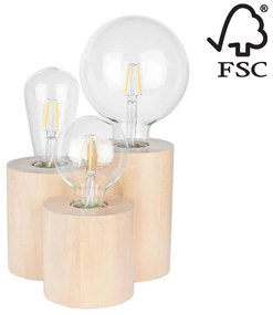 Spot-Light 2266360 - Stolná lampa VINCENT 3xE27/15W/230V