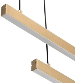 Argon 8839 - LED Luster na lanku MIAMI LED/74W/230V 3000K zlatá