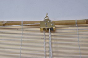 Bambusová roleta - prírodná Šírka rolety: 150 cm, Rozvin rolety: 200 cm