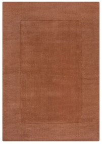 Vlnený koberec v tehlovej farbe 160x230 cm - Flair Rugs