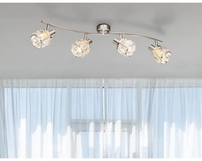 Globo 54356-4 - Bodové svietidlo KRIS 4xE14/40W/230V