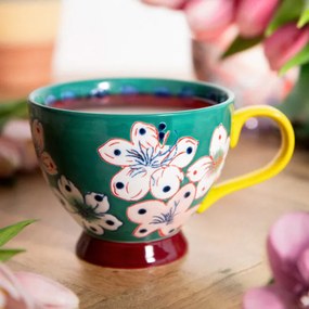 Šálka SALVA tyrkysová 886596 400 ml