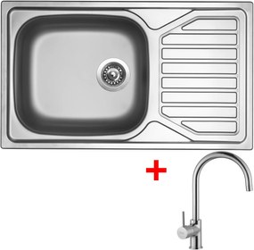 Set Sinks OKIO 860 XXL V matný + VITALIA