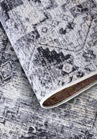 Villeroy & Boch, Kusový koberec Villeroy & Boch 106063 Cream, Grey – na von aj na doma, 160x235, šedá, chodba / predsieň