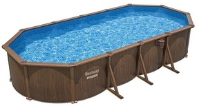 Bazen oceľový oválny Hydrium 7,3x3,6x1,3 m doska 561CW