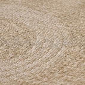Béžový okrúhly vonkajší koberec ø 160 cm Comilla – Ayyildiz Carpets