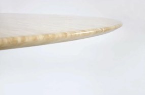 Jídelní stůl Pireus 120 cm travertin/ořech