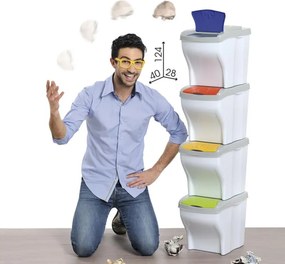 BAMA Odpadkový kôš POKER 4 x 20 l