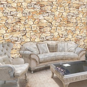 Fototapeta - Stone Wall Rock (152,5x104 cm)