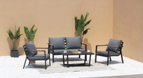 Záhradný nábytok pohovka+kreslo+stôl RAMIZ 201458