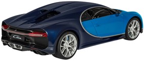Bugatti Chiron modrý model RASTAR 1:14 Diaľkovo ovládané auto + LED svetlá + diaľkové ovládanie 2,4 GHz