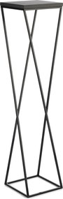 STOJAN NA KVETINÁČ LOFT7 100X24X24 CM ČIERNA