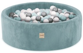 Suchý bazén pre deti menčester 90 x 30 + 200 loptičiek - modrá