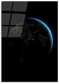 Sklenený obraz 70x100 cm Earth - Wallity