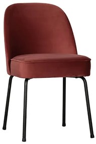 Jedálenská stolička vogue velvet červená MUZZA
