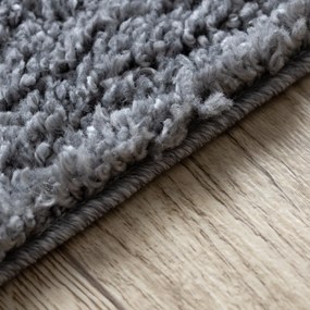 Dywany Łuszczów, Kusový koberec Berber 9000 light grey, 80x150, šedá, obývacia izba