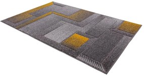 Koberec v okrovožltej a sivej farbe 80x160 cm Meteo – FD
