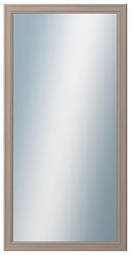 DANTIK - Zrkadlo v rámu, rozmer s rámom 60x120 cm z lišty STEP hnedá (3020)