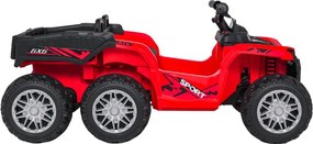 Elektrická štvorkolka Quad Sport TX 4 × 4 červená