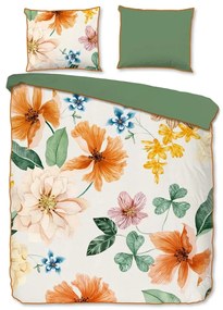 Obliečky na dvojlôžko/predĺžené z bavlneného saténu 240x220 cm Annabelle – Descanso