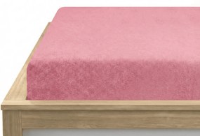 Froté plachta EXCLUSIVE ružová 90x200 cm