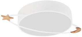 Toolight - Stropná lampa Moon White E27 60W APP867-C, biela, OSW-08963