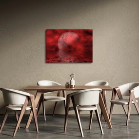 Obraz - Mesiac na hladine (70x50 cm)