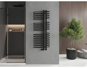 Mexen Ops vykurovacie teleso 1300 x 550 mm, 694 W, čierna, W122-1300-550-00-70