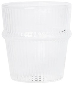Bastion Collections Sklenená šálka na espresso Ribbed 100 ml