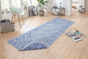 NORTHRUGS - Hanse Home koberce Kusový koberec Twin-Wendeteppiche 105431 Ocean – na von aj na doma - 80x250 cm