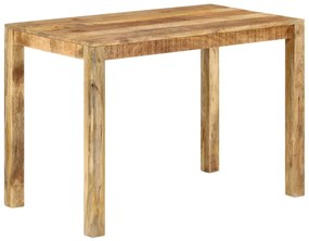 Jedálenský stôl 110x60x76 cm surové mangovníkové drevo 337264