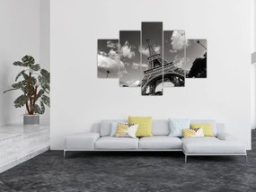 Obraz - Eiffelova veža v Paríži (150x105 cm)
