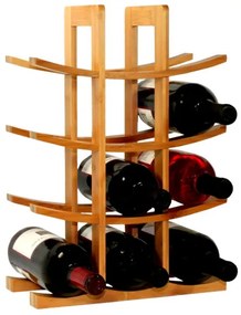 Stojan na víno 371572 bambusový