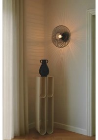 Nordlux - Stropné svietidlo BERONI 1xE27/60W/230V pr. 40,3 cm čierna