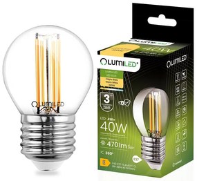 Žiarovka LED FIL 4W E27 470LM CB