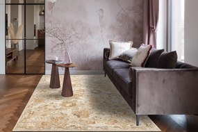 Koberec SOHO 477.22.LA115 OSTA naturálny béžový / terakotový