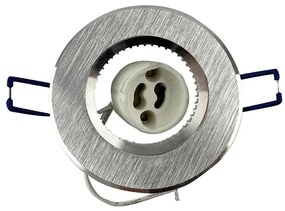 Bodové svietidlo 2v1 brúsené okrúhle veľké