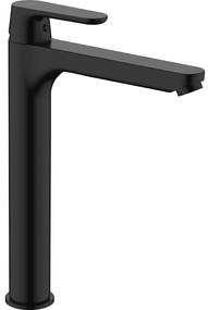 Kuchinox Dima, vysoká umývadlová batéria h-310 + odtoková zátka ClickClack, čierna matná, LAV-BQD_72ND