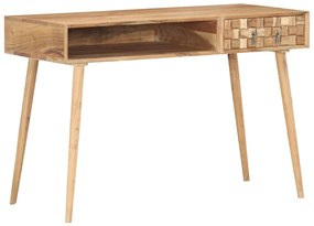 Písací stôl 115x50x70 cm masívne akáciové drevo 287438